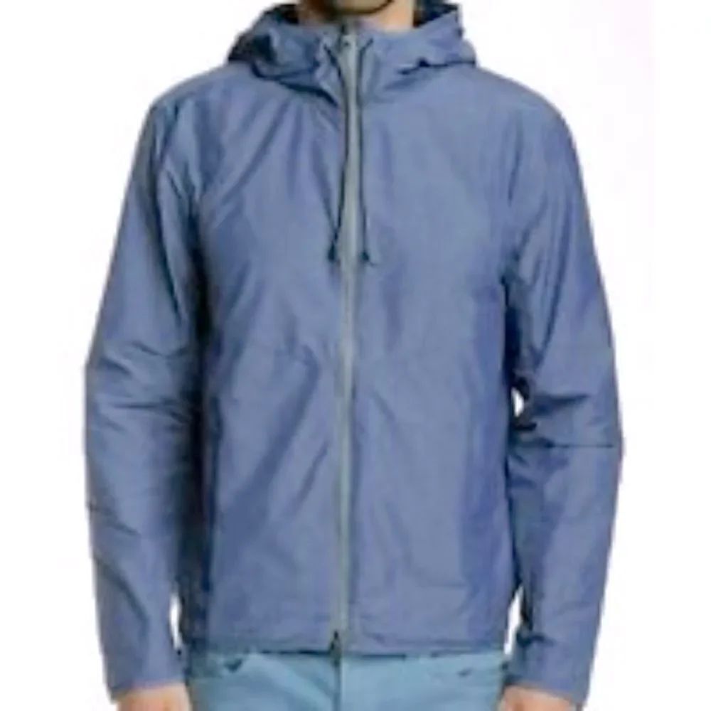 Onia Parker Waterproof Hooded Jacket Navy Heather